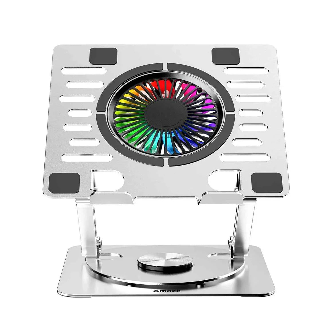 Amaze LAPTOP ALUMINUM ROTATABLE RGB COOLING STAND | A525