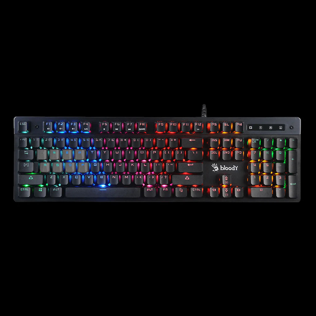 Bloody B500N - Mecha-Like Switch Neon Backlit Gaming Keyboard