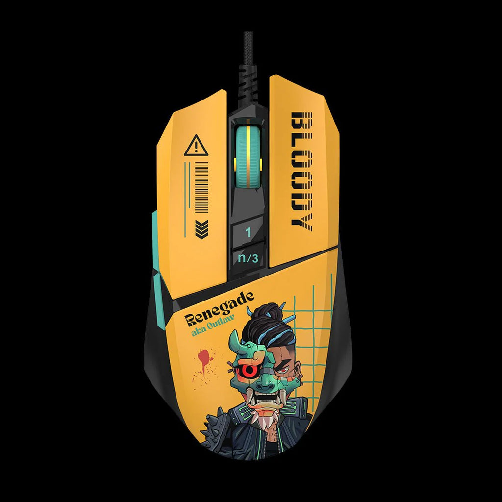Bloody W63 Max Savage Impact RGB Gaming Mouse
