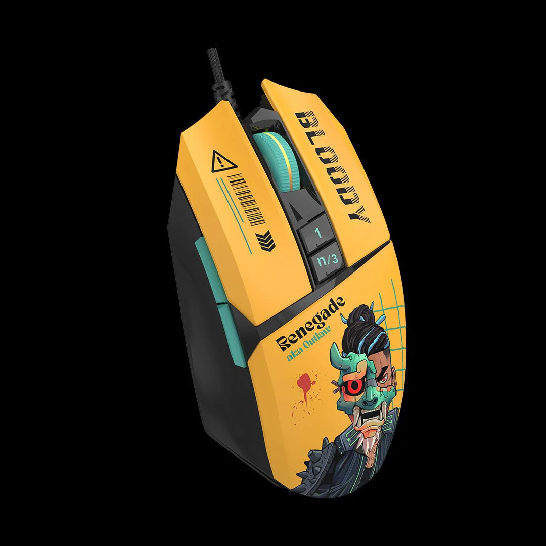 Bloody W63 Max Savage Impact RGB Gaming Mouse